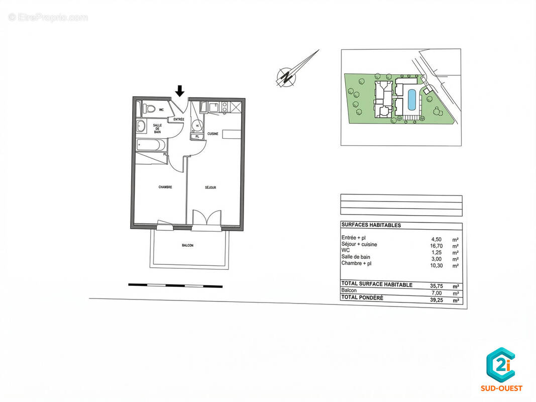 Appartement à CASTELNAU-D'ESTRETEFONDS