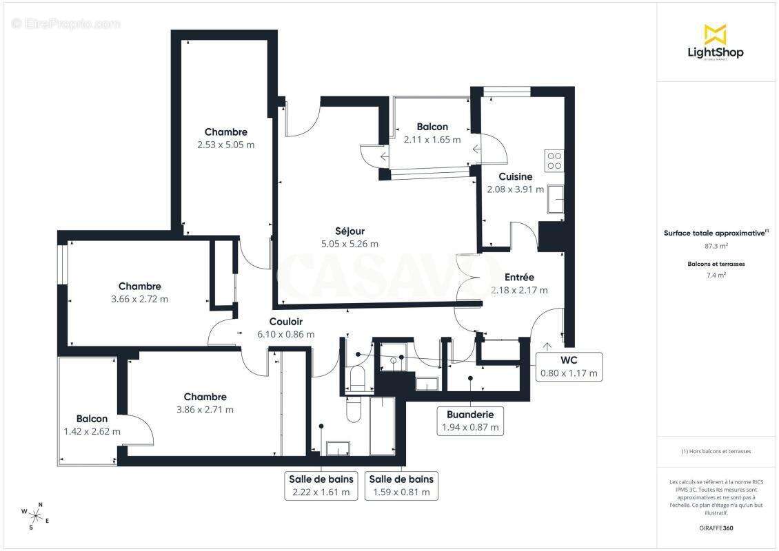 Appartement à ERMONT