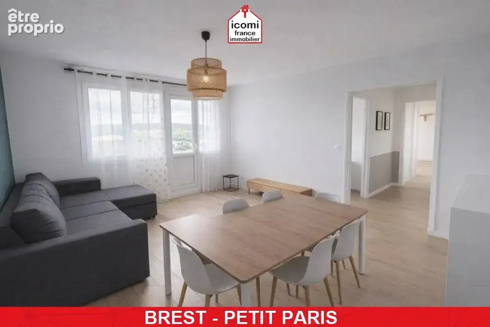 Finistere - brest (29200) - a vendre - appartement - t2 - 1 chambre - dernier etage - vue degagee - ascenseur - dalle beton - photo 2