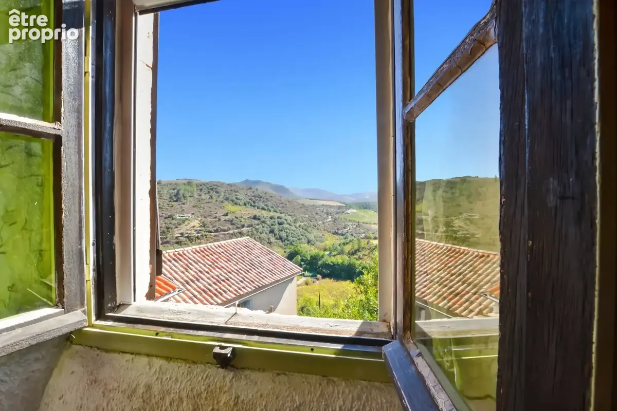 Roquebrun – proche saint-chinian et berlou – maison 3 pièces – 75 m² – 2 chambres – terrasse – cave – vue dégagée – très calme - photo 4