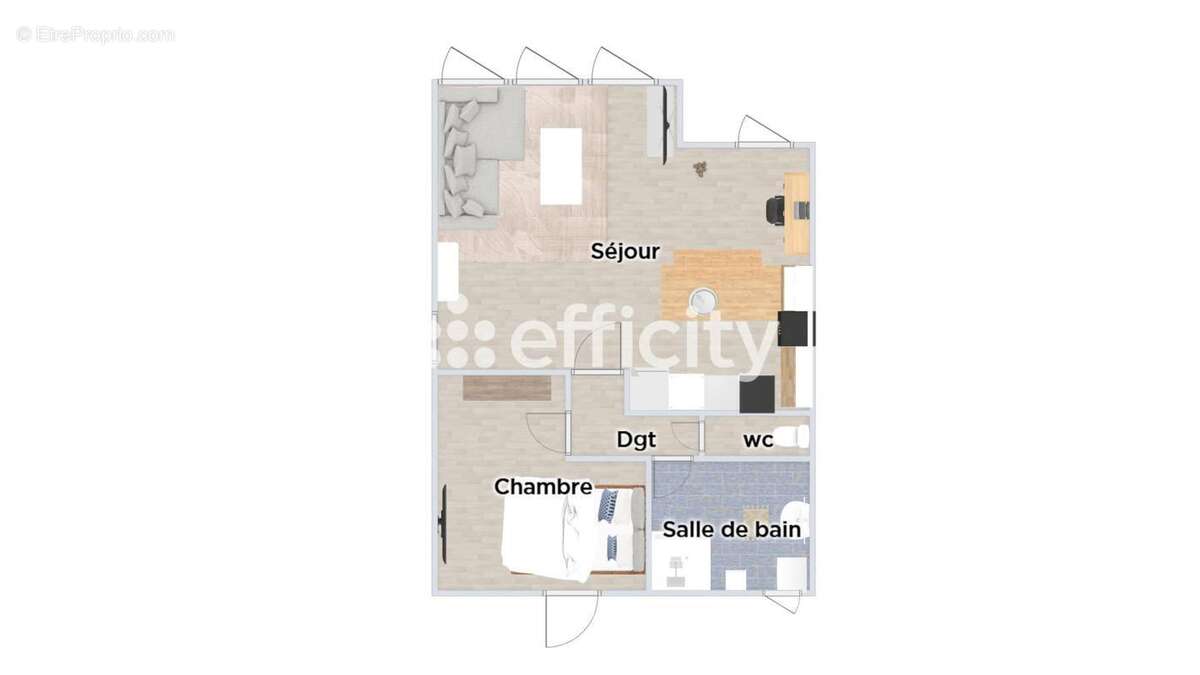 Appartement à SAINT-BRICE-SOUS-FORET
