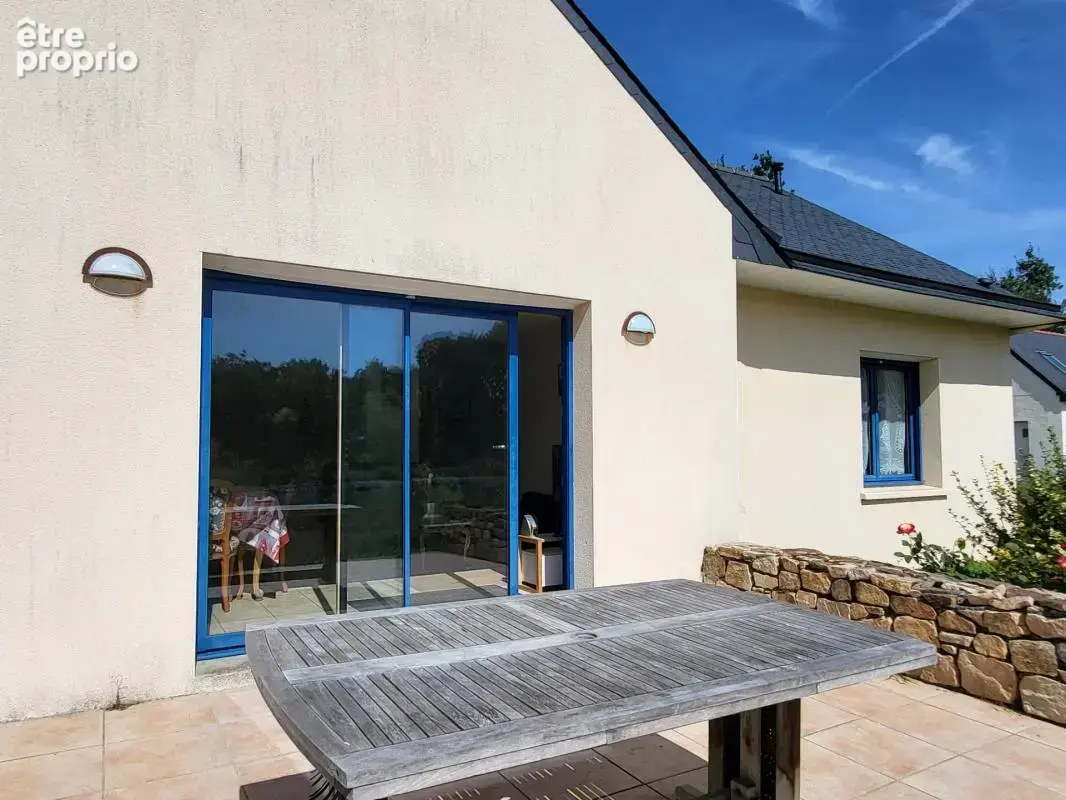 Maison de plain-pied à QUEMPERVEN (22450), piscine naturelle et verger ! - photo 4