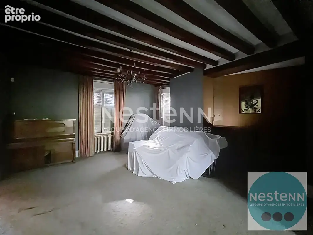RARE À CONTRES - 227 m², 6 chambres, grange et énorme potentiel à 2 min du centre ! - photo 3