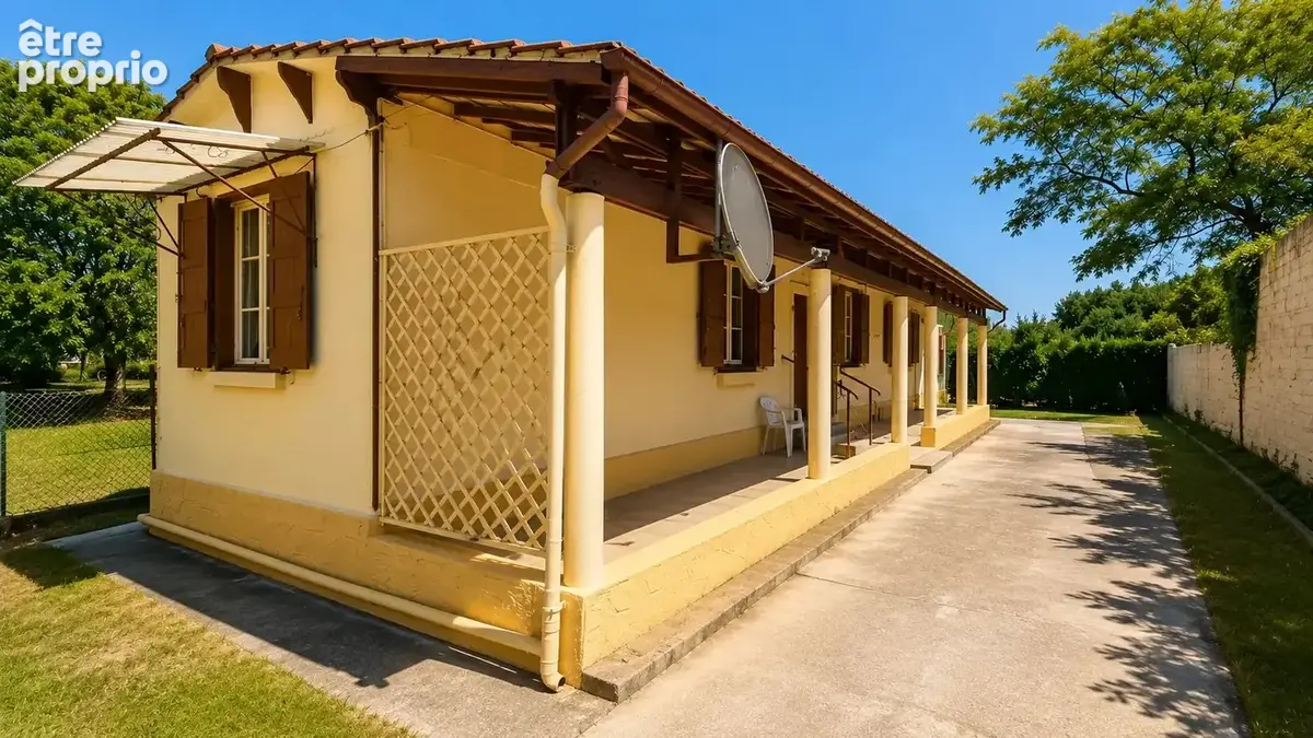 Maison plain pied de 80 m² sur 980 m² de terrain. - photo 2