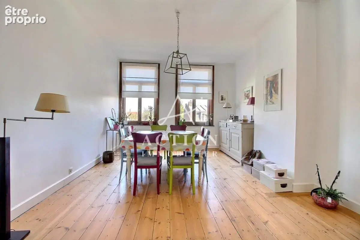 Croix – duplex  125 m2 – 3 chambres – Vue parc - photo 3