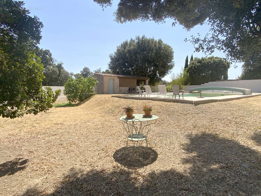 Villa de plain pied sur beau terrain arboré avec piscine, et studio indépendant. - photo 3