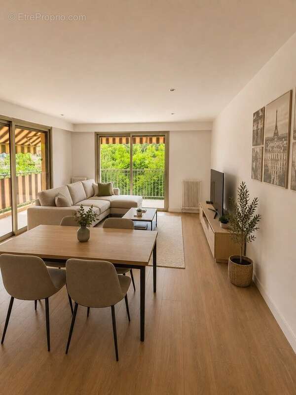 Proche plages, Appartement d’angle 2 pièces avec terrasse, garage et cave - photo 2