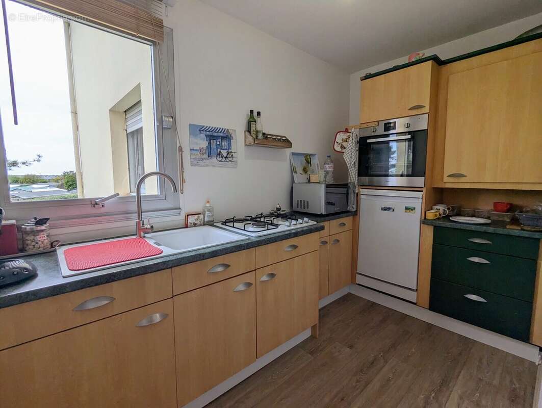 cuisine - Appartement à GRANDCAMP-MAISY