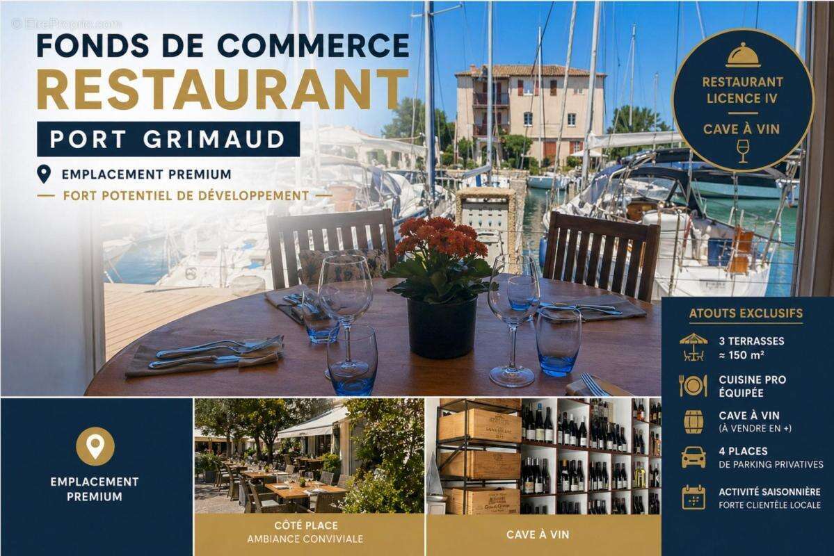 Commerce à GRIMAUD