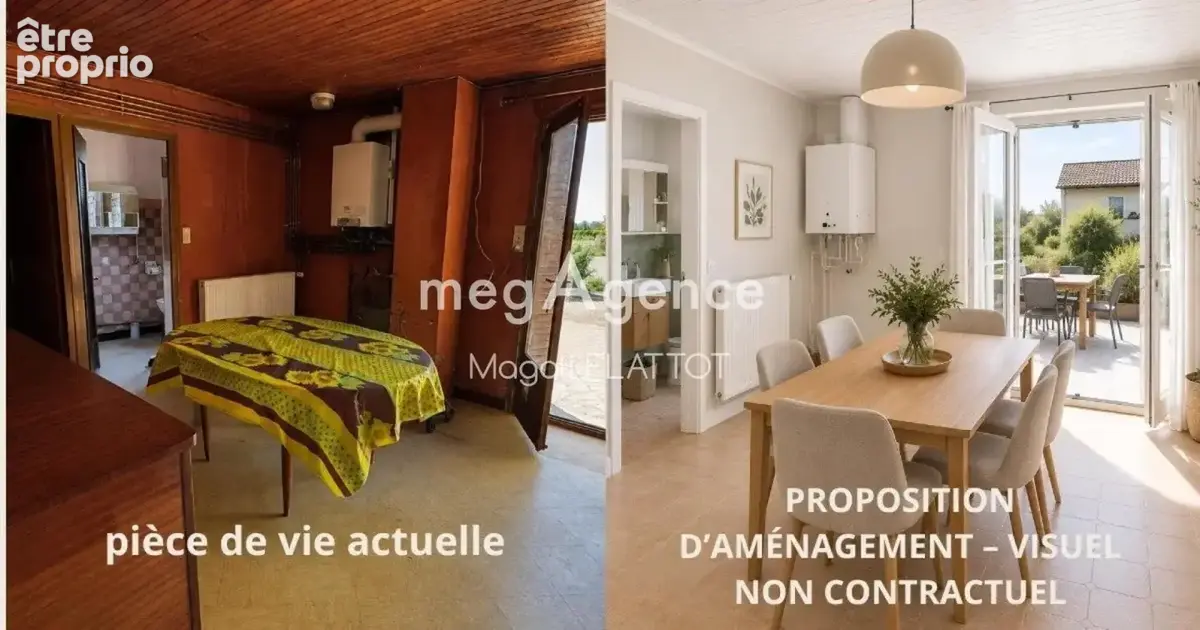 Maison de village évolutive 68 m² – potentiel env. 100/110 m² – terrain 2 900 m² » - photo 2