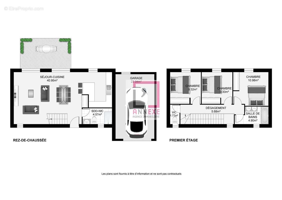 Maison 91 m² à Cailloux-Sur-Fontaines  - photo 4