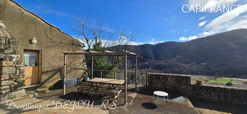 Très Belle Maison en pierres dominant la Vallée de l'Eyrieux avec une vue splendide. 3 chambres, un grand séjour et une piscine - photo 38