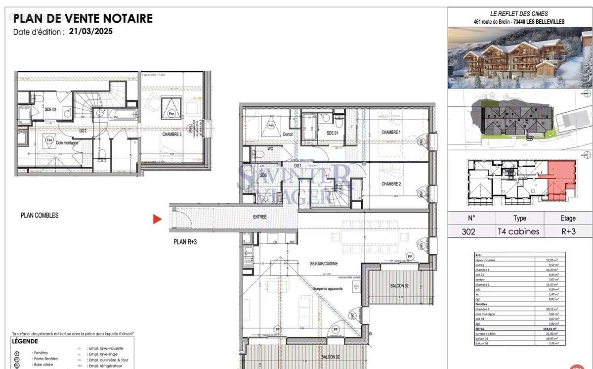 Appartement à SAINT-JEAN-DE-BELLEVILLE