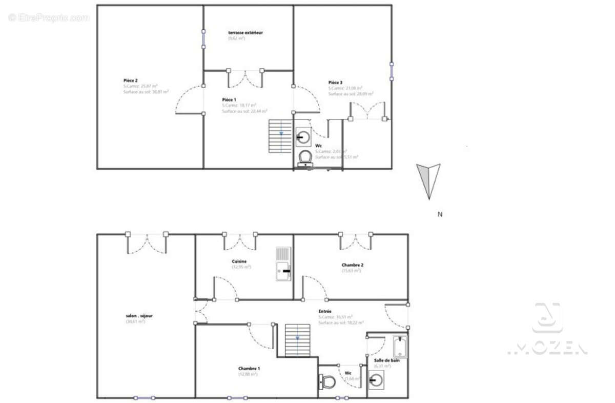 Maison T5 de 174 m2 Carrez - 327m2 de terrain - photo 5