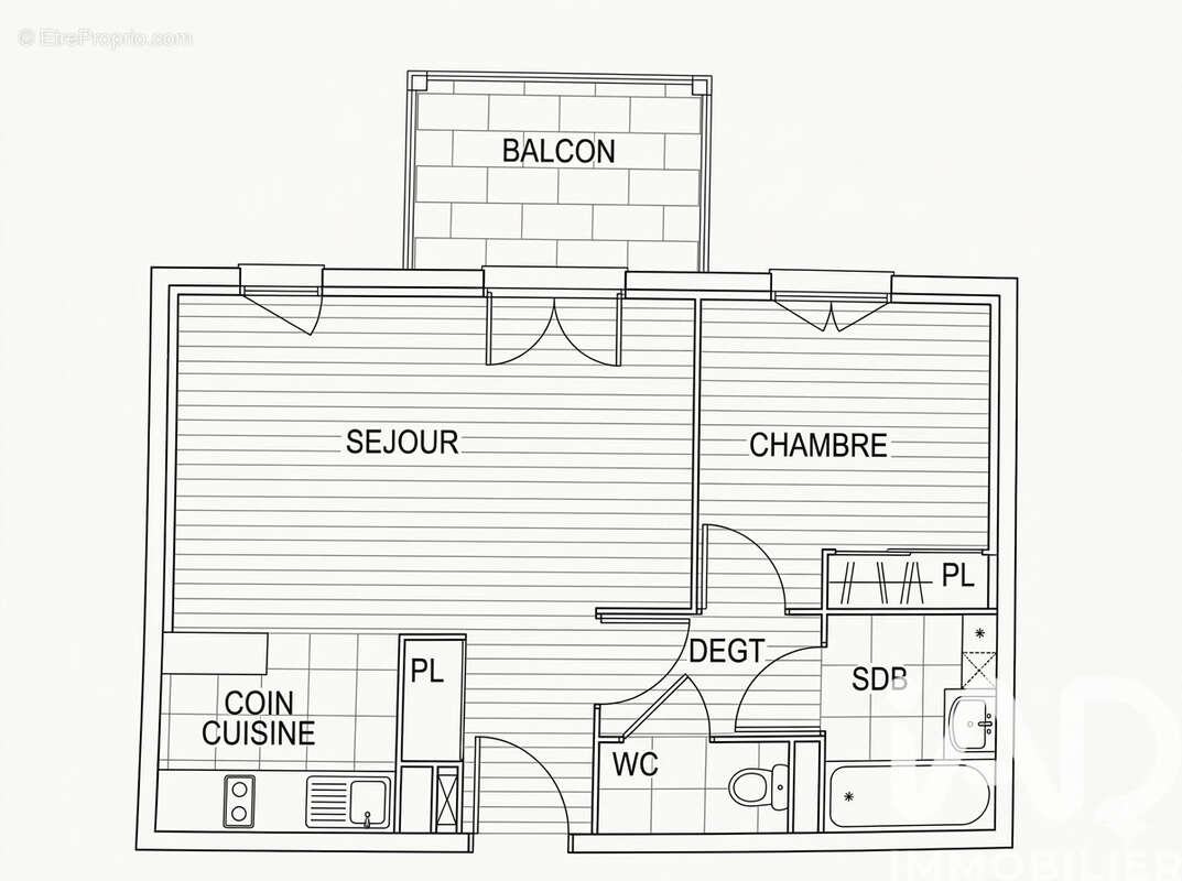 Photo 4 - Appartement à LA RIVIERE-SAINT-SAUVEUR