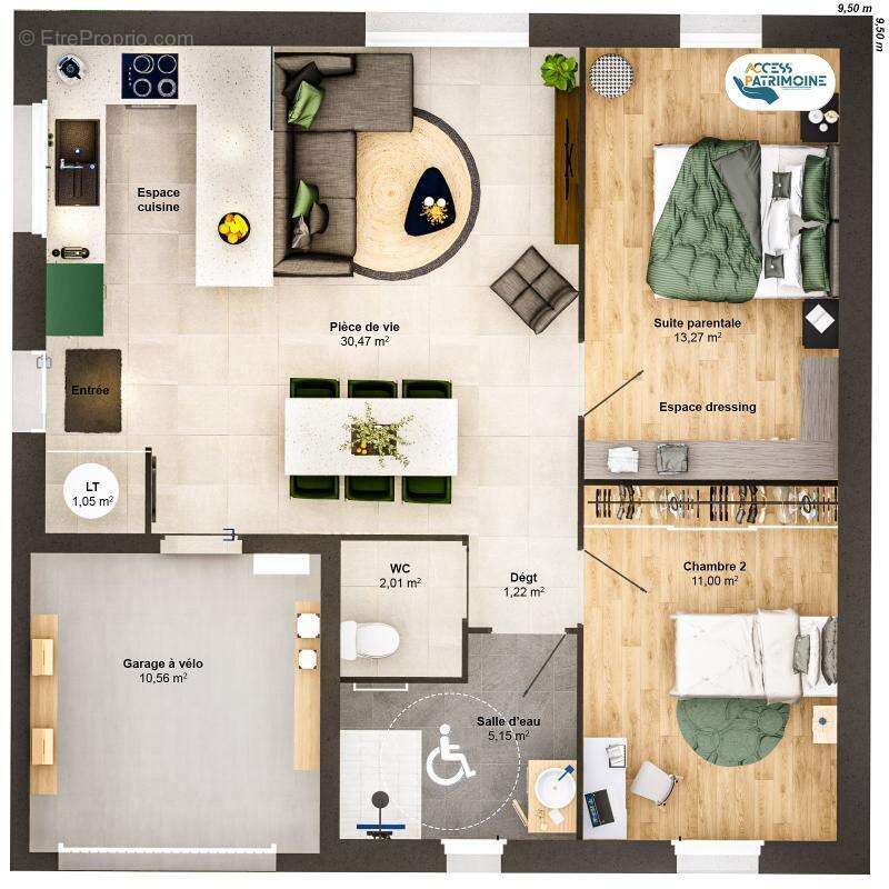 Maison à LA CHAIZE-LE-VICOMTE