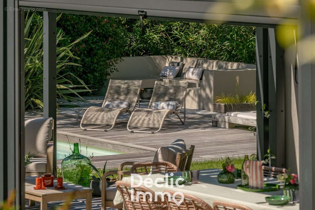 Maison d'architecte exceptionnelle 242m² 4ch piscine 15min Bordeaux Centre - photo 15