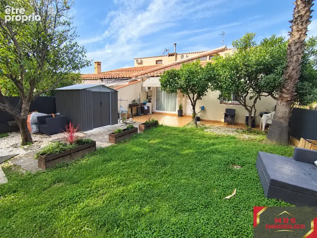 Argelès-Sur-Mer - Maison  Plain-pied T4 70 m2 jardin - photo 1