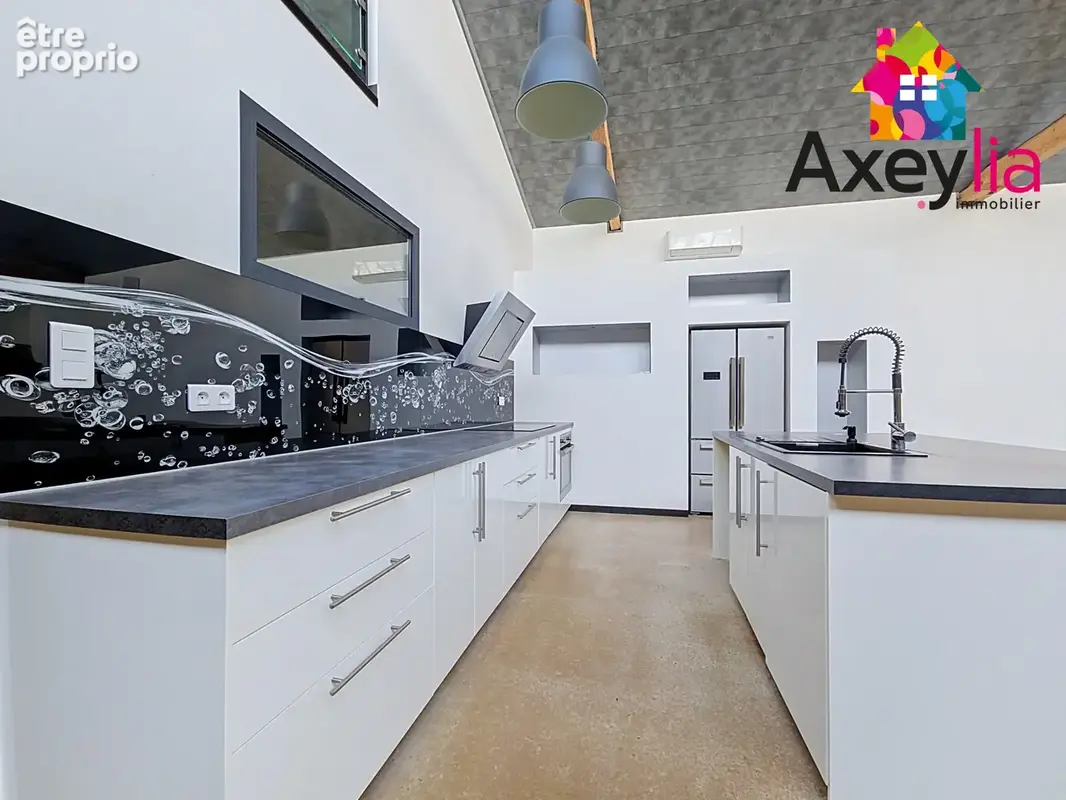 A vendre - centre roanne - maison type loft avec 3 chambres - photo 2