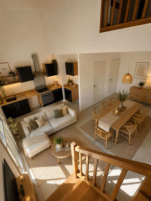 Appartement en duplex lancon de provence 62.58m² - photo 2