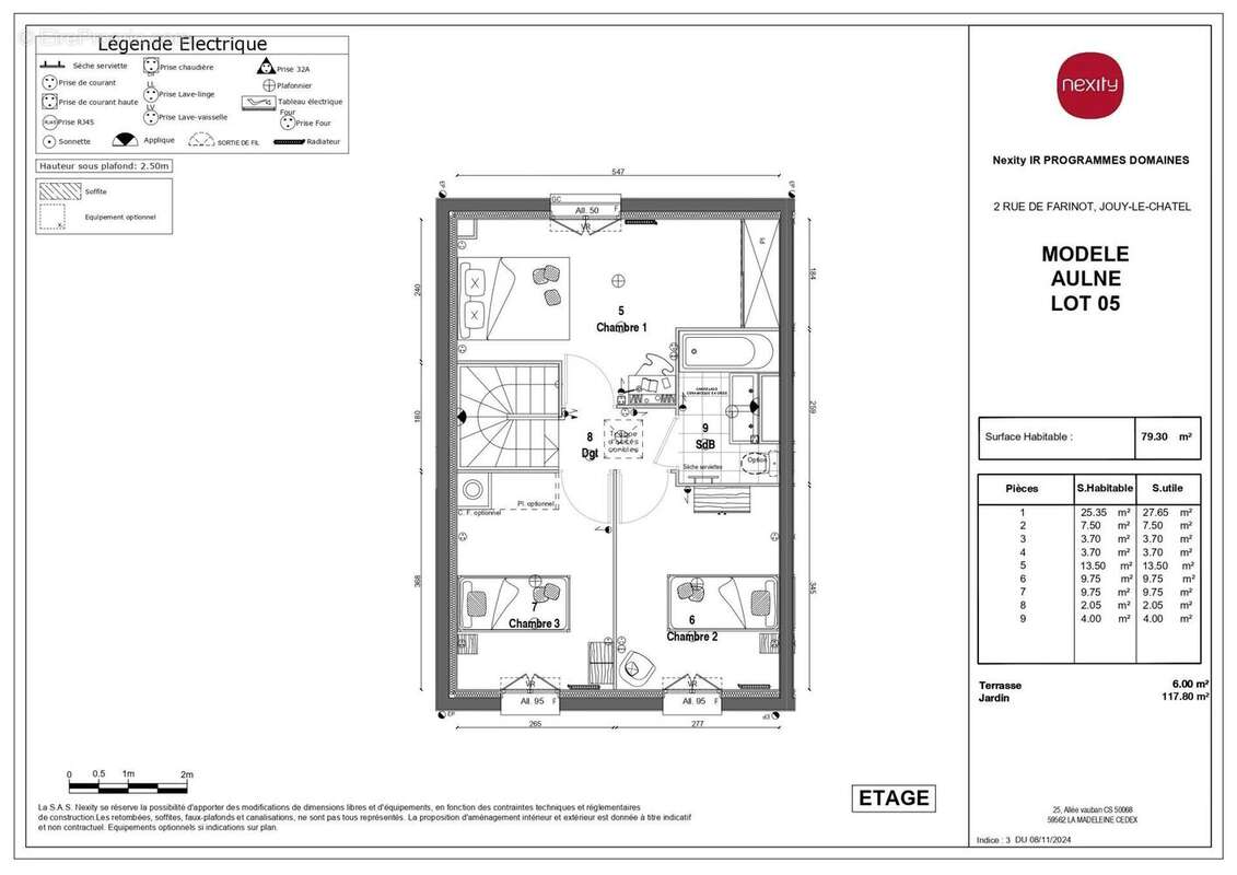 Maison à JOUY-LE-CHATEL