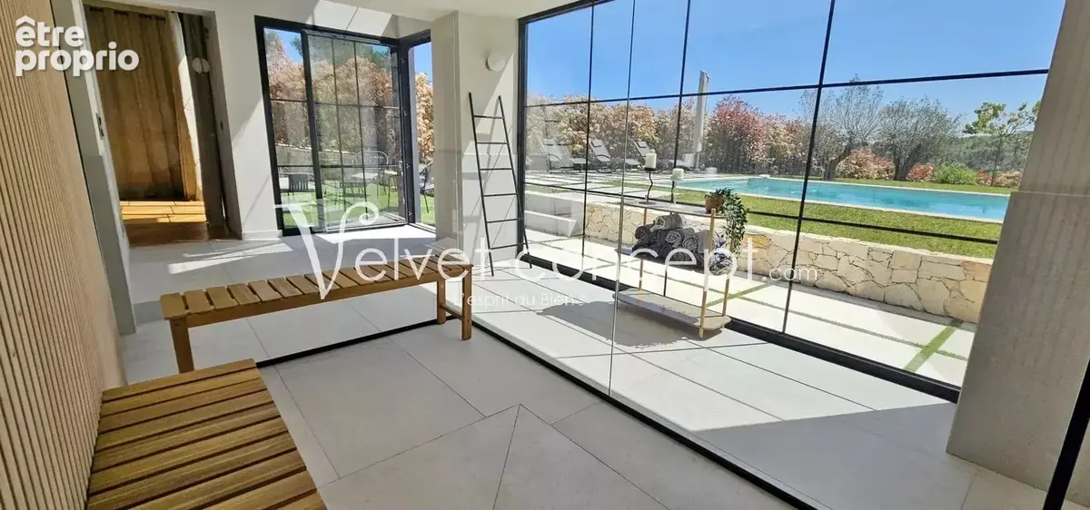 VALBONNE Village à pied - Magnifique Mas en pierre 290m² - photo 19