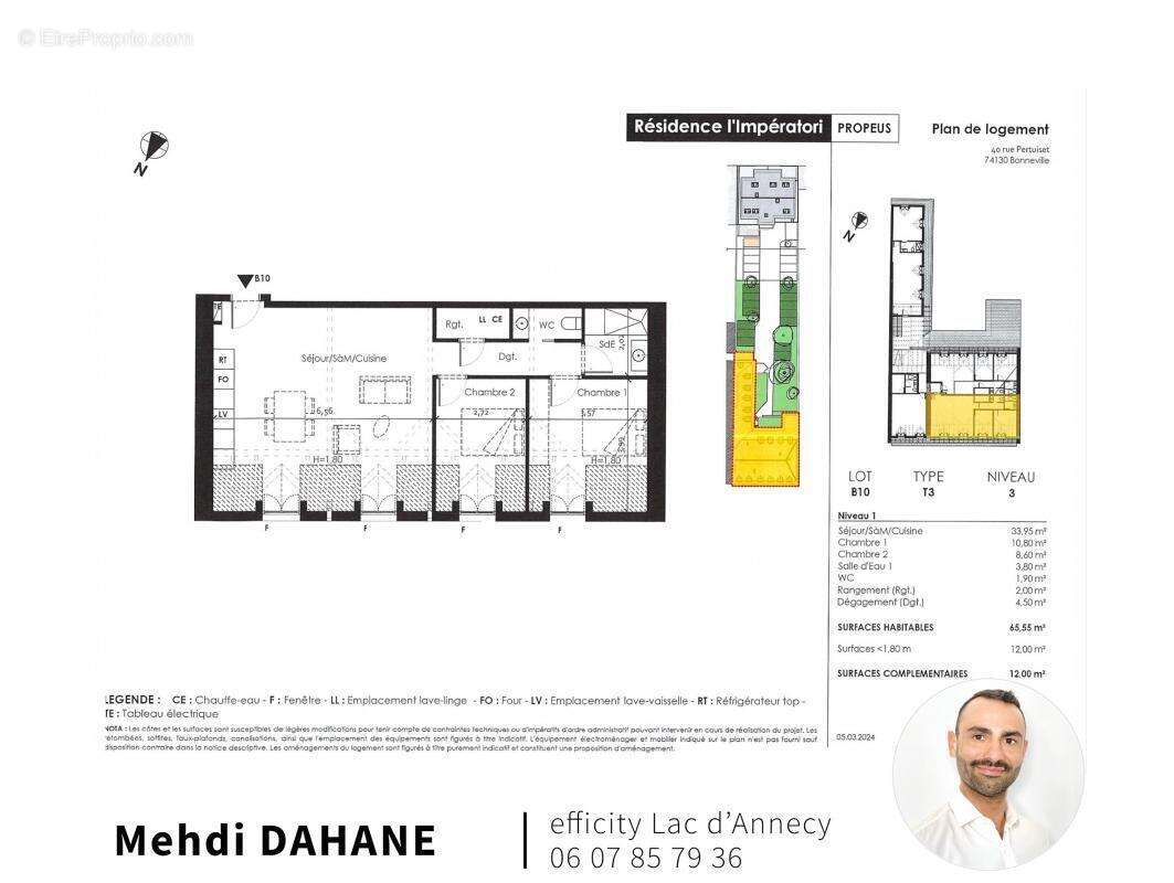 Appartement à BONNEVILLE