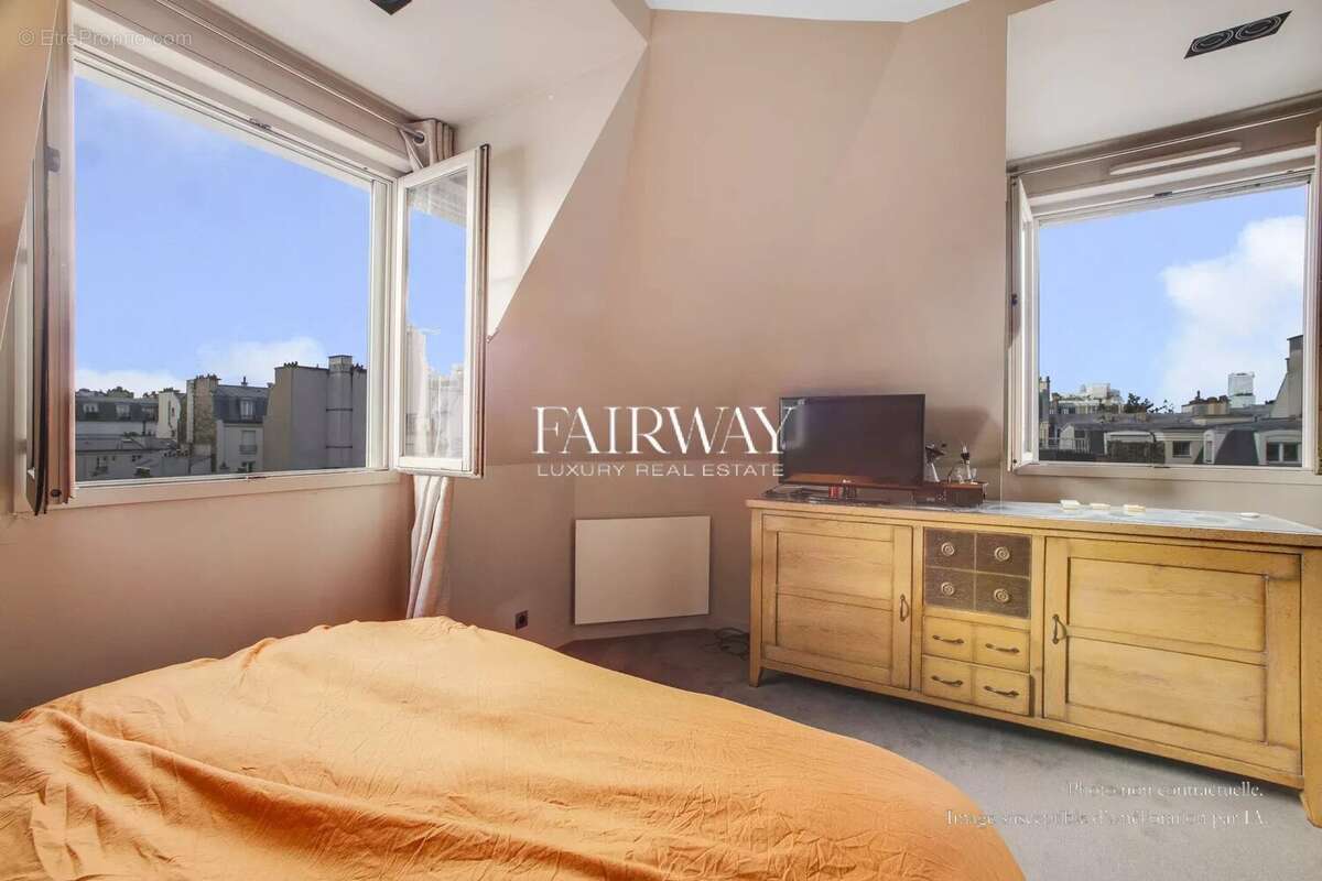 Duplex de standing de 3 pièces et 87m² avec terrasse plein sud de 50m² et parking, au cœur du marché Lévis – Paris 17ème - photo 9