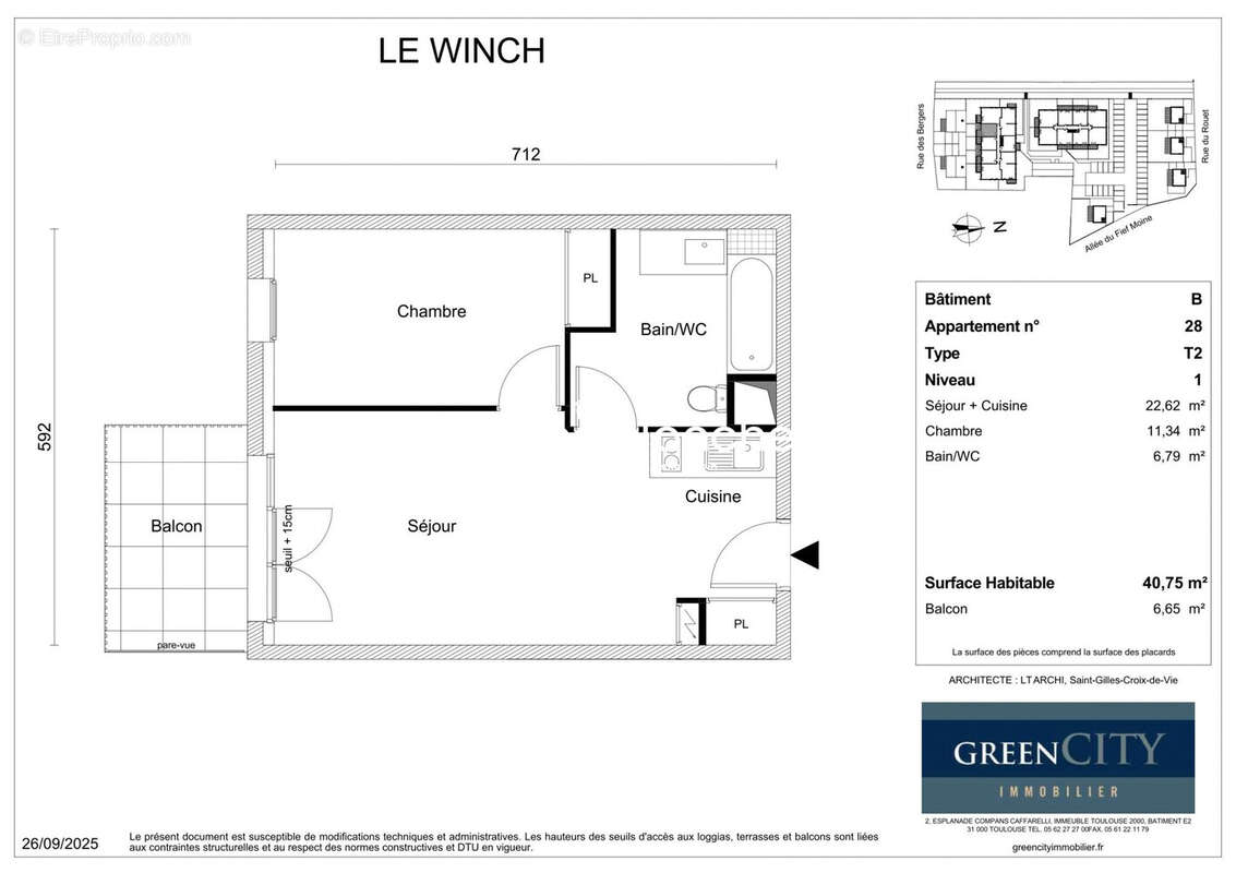 Appartement 41 m² à L'ile-D'olonne  - photo 3