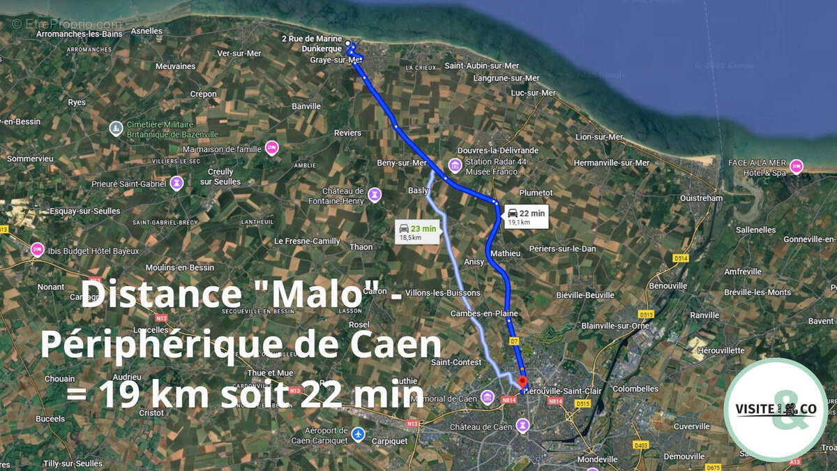 Appartement à COURSEULLES-SUR-MER