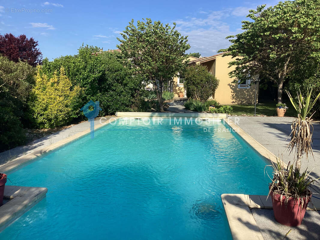 DPT GARD (30), à vendre, NIMES proche, maison individuelle type 8, terrain de 3434m2, piscine, garage - photo 7