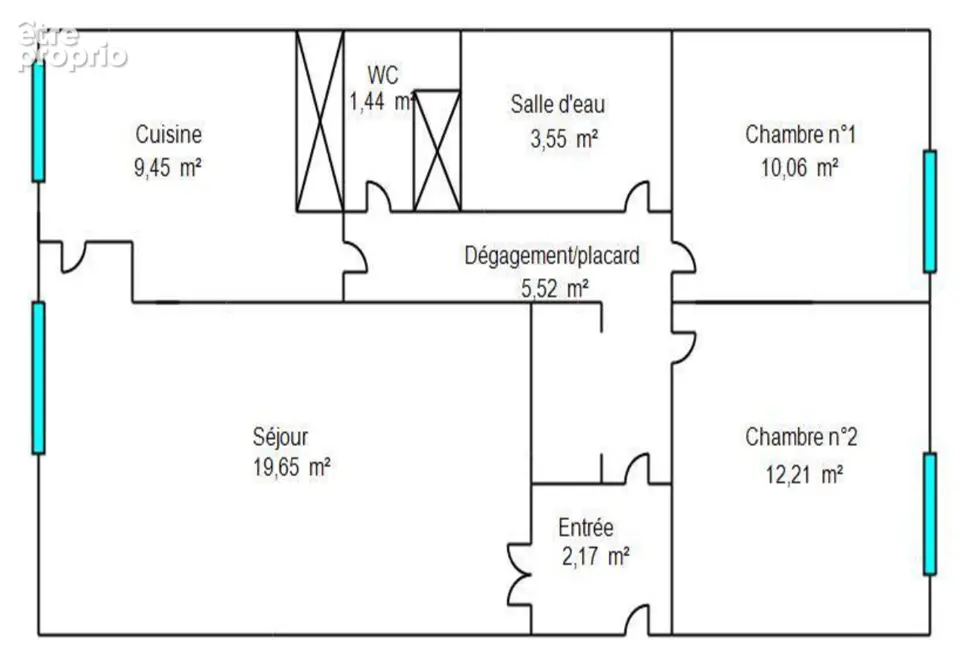 Appt Bois d'Arcy 3 pièces 64,05 m2 + 2 caves + 1 parking extérieur - photo 13