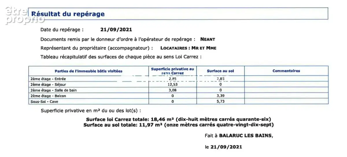 Studio 18,46 m² avec balcon à Balaruc-les-Bains - photo 9