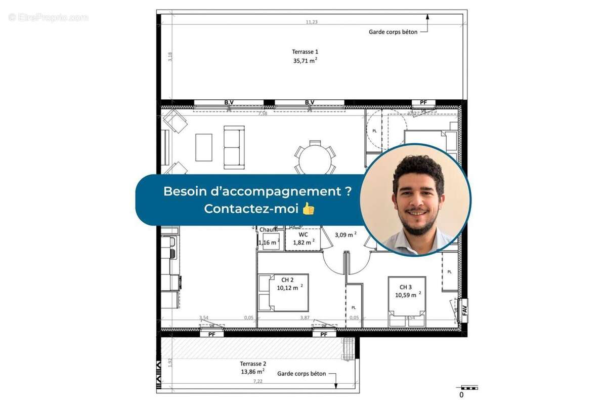 Appartement 86 m² à Alenya  - photo 5