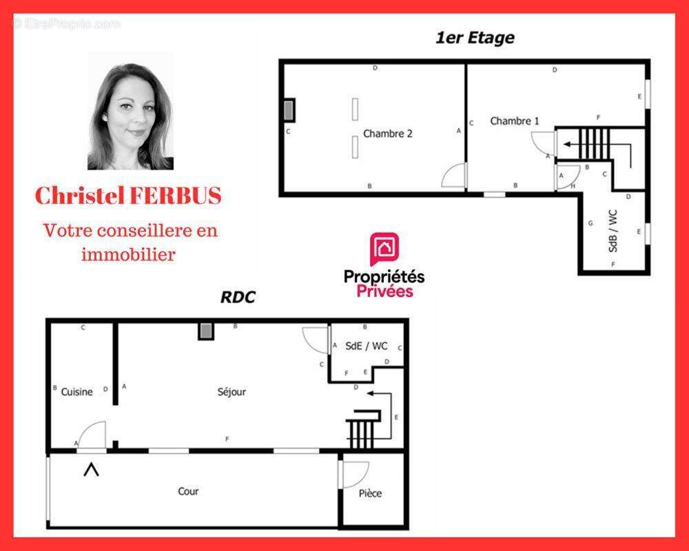 93270 SEVRAN  -Maison 3 pièces 51.48 m²  -2 Chambres - Cellier - Cour extérieur - photo 3