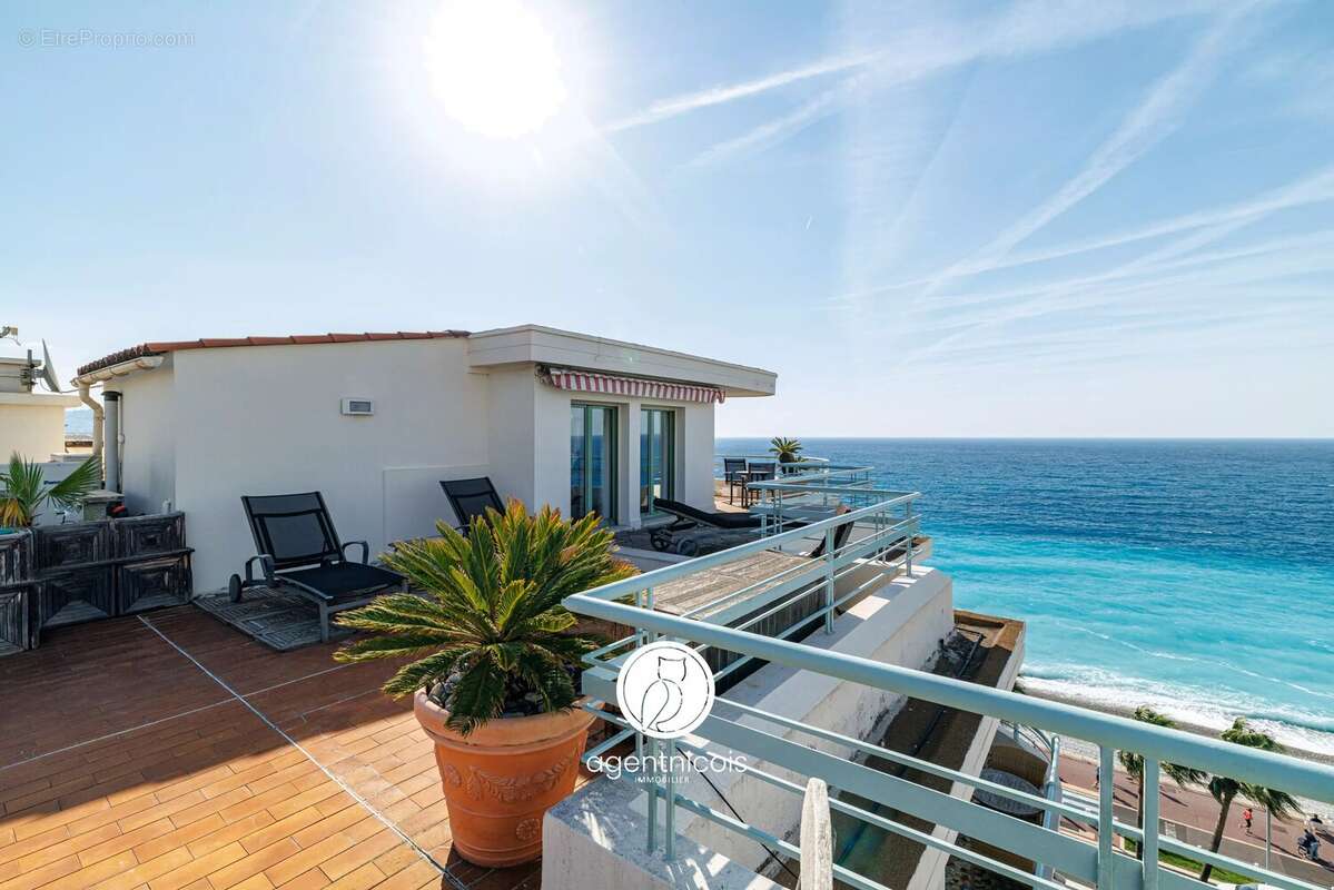 Nice // promenade des anglais : penthouse / dernier étage / vue mer panoramique / toit-terrasse / garage - photo 36