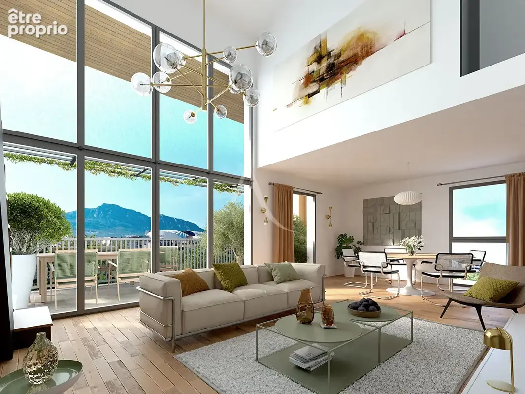 beau duplex  plein sud - photo 2