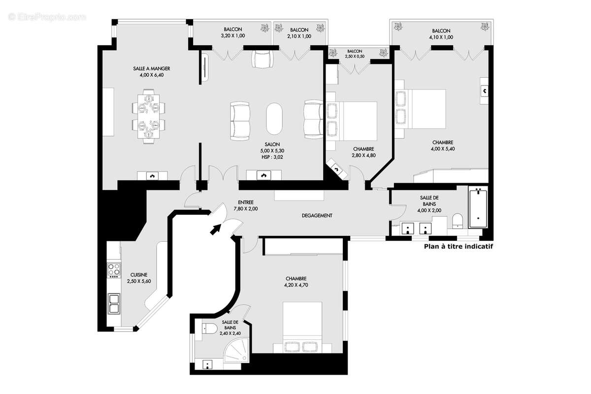 Appartement à PARIS-12E