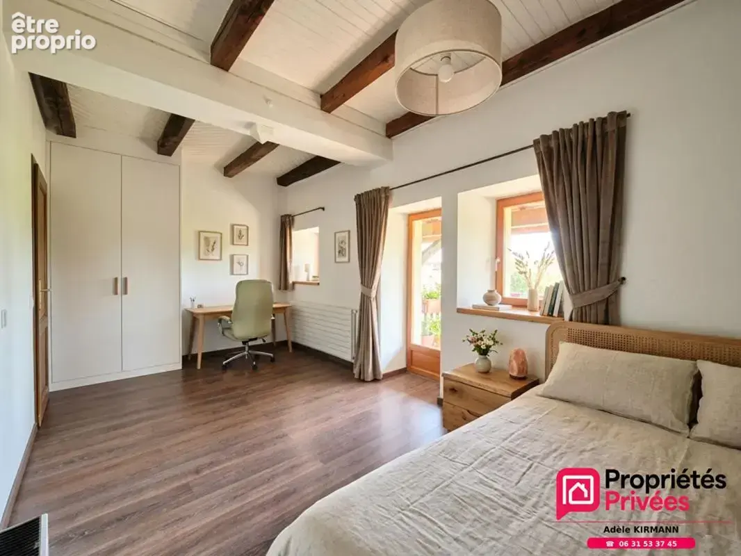 Chevrier 74520 : maison pierre 211m2 - jardin et garage - photo 6