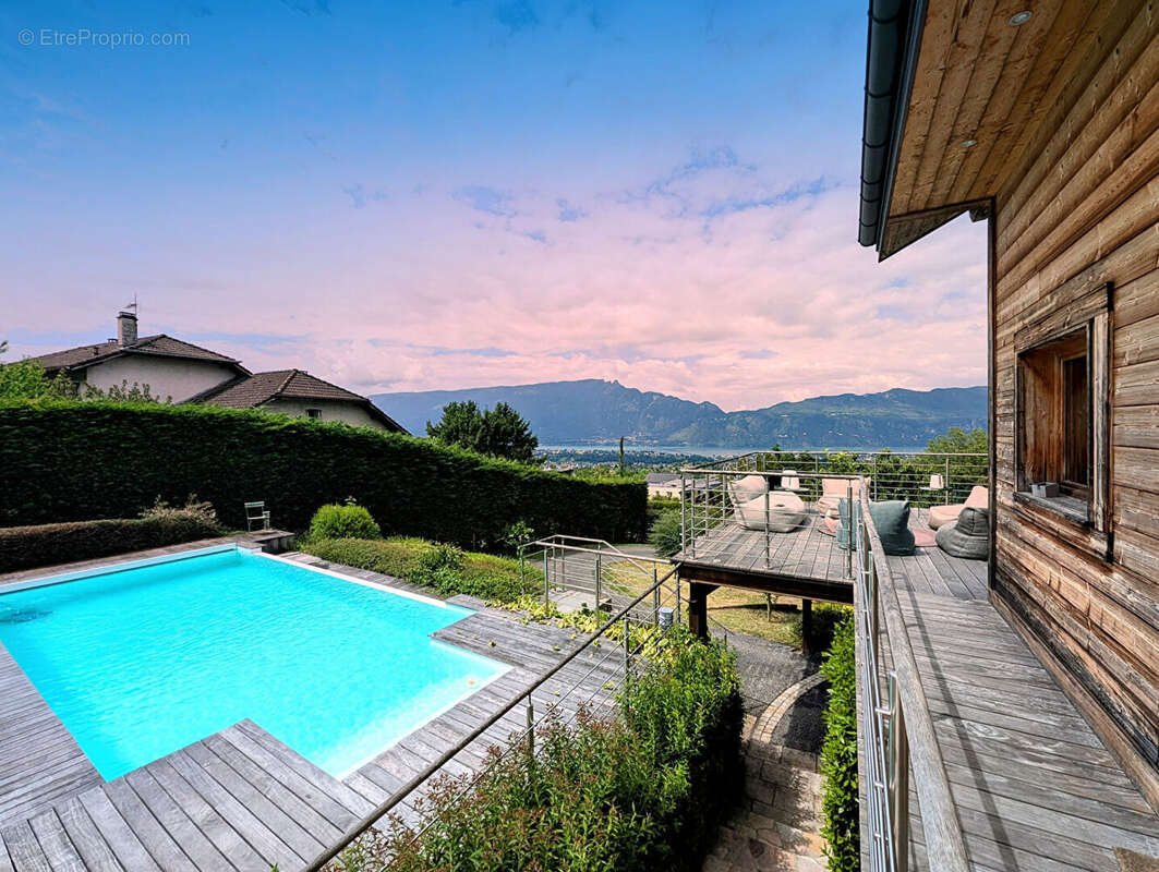 Chalet Pugny Chatenod 5 pièces 220 m2 - vue lac panoramique - photo 4