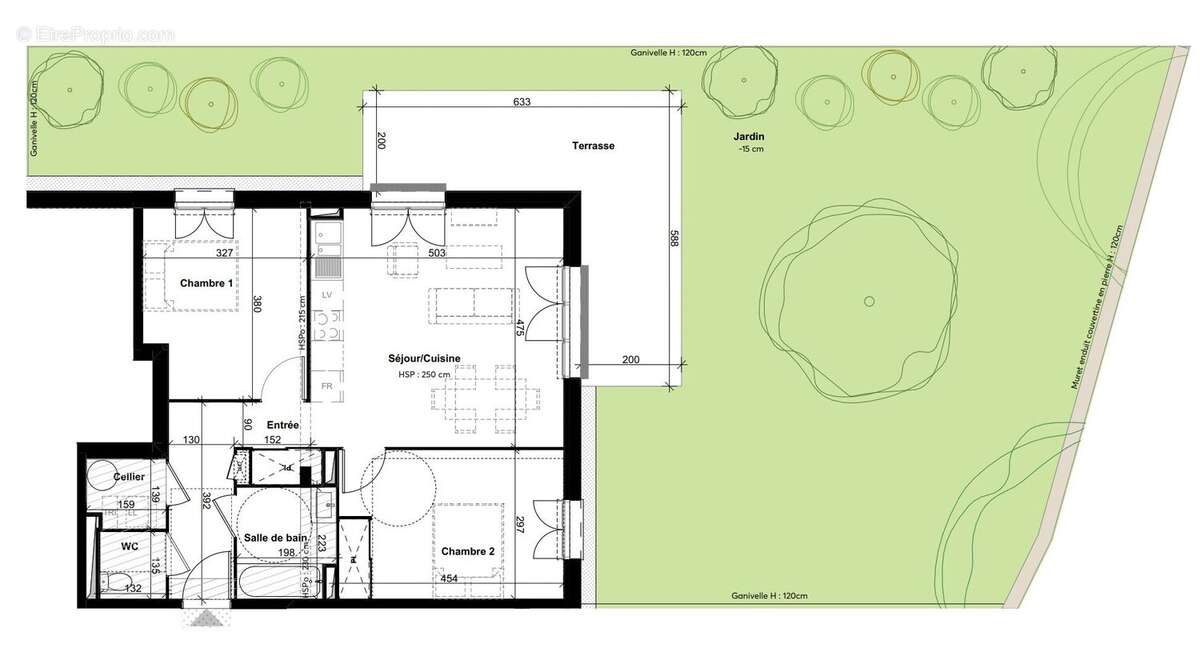 Appartement à BLANQUEFORT
