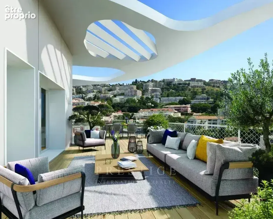 Nice Ouest,  3 pièces neuf  terrasse vue mer et parking - photo 9