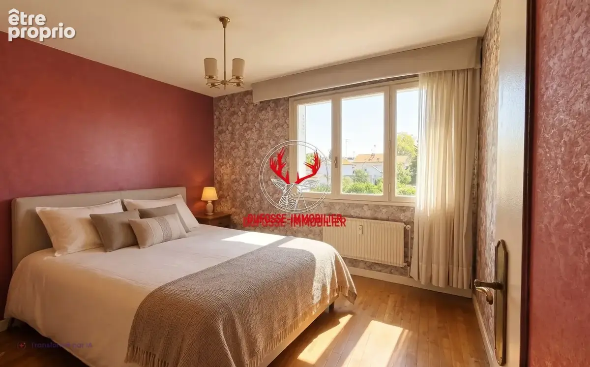 Appartement T3 traversant 78m² avec balcon, cave et garage - Bron (69500) - photo 8