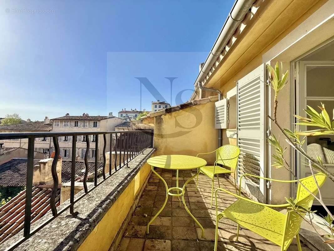 Aix-en-provence / centre-ville - hôtel particulier avec terrasses - quartier mazarin - photo 19