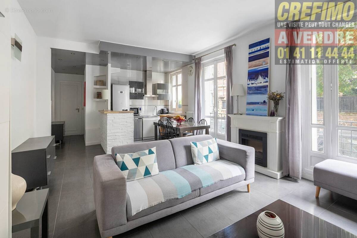 Appartement à vendre à Courbevoie - Agence CREFIMO - photo 2