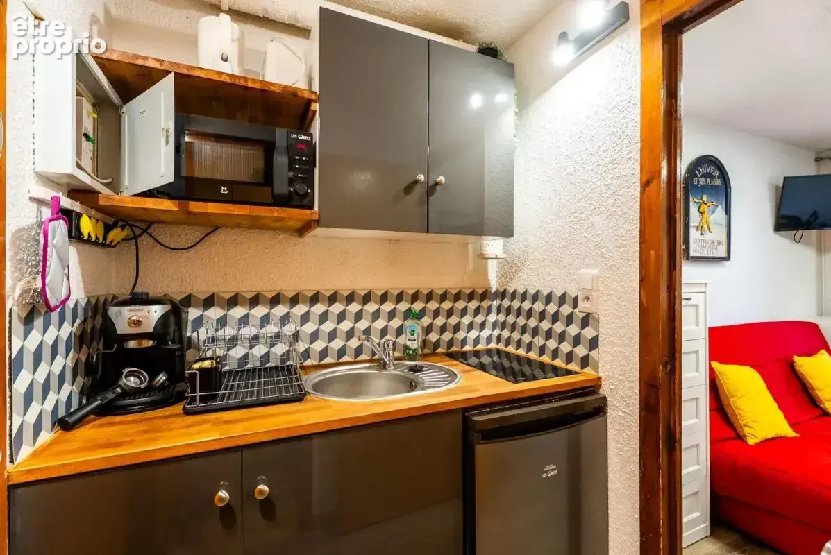 Référence : 7433-SCN - Studio rénové 18m2 avec balcon aux Orres - photo 2