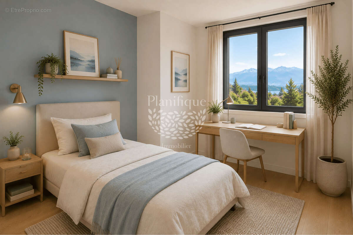 Grand jardin d'exception à Sciez   Villa contemporaine T4 avec vue sur les Alpes - photo 9