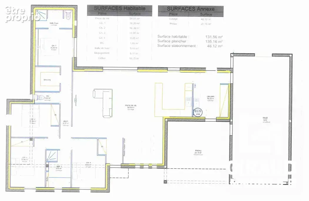 Maison 5 pièces 135 m² à vendre à Fontenay-Le-Comte (85200) - photo 6