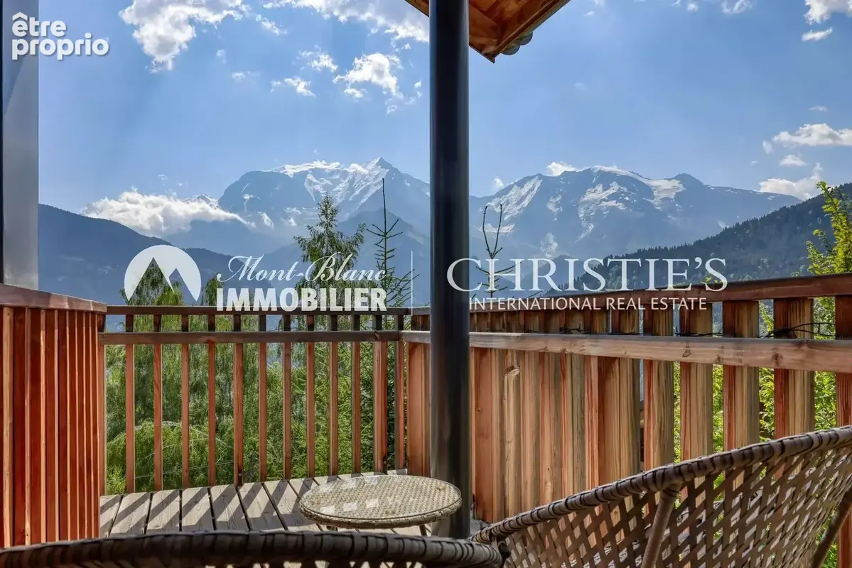 Chalet d’architecte avec vue exceptionnelle sur le Mont-Blanc - photo 4