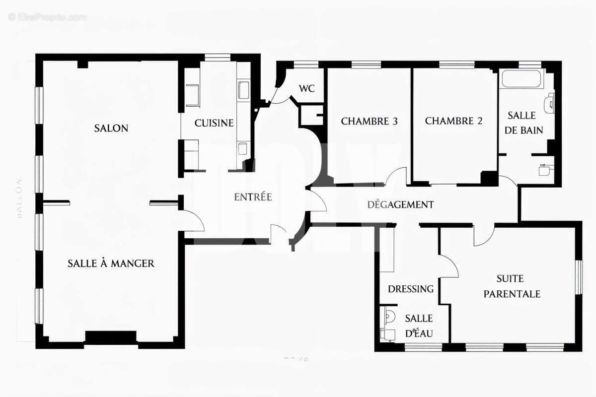 Appartement à PARIS-9E